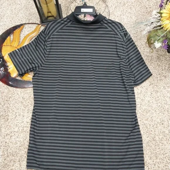 3125 Size XL Nike Golf Dri-Fit Polo Shirt in Black and Grey - Picture 5 of 7